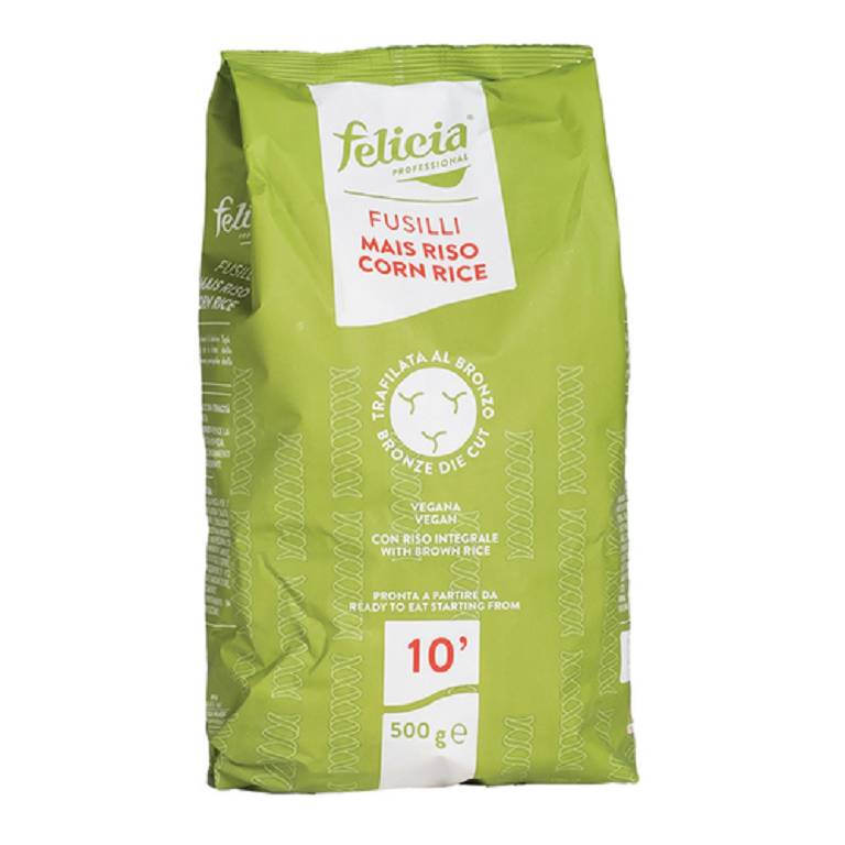 FELICIA-FUSILLI MAIS E RISO 500G