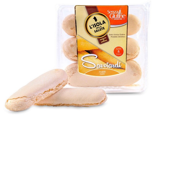 SAVOIARDI SENZA GLUTINE L'ISOLA DELLA SALUTE 110G