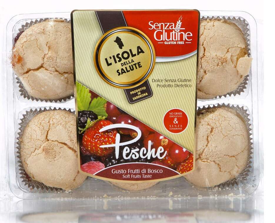 PESCHE AI FRUTTI DI BOSCO L'ISOLA DELLA SALUTE 120G