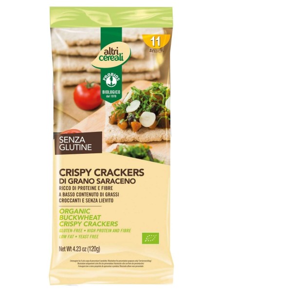 PROBIOS CRISPY CRACKERS DI GRANO SARACENO