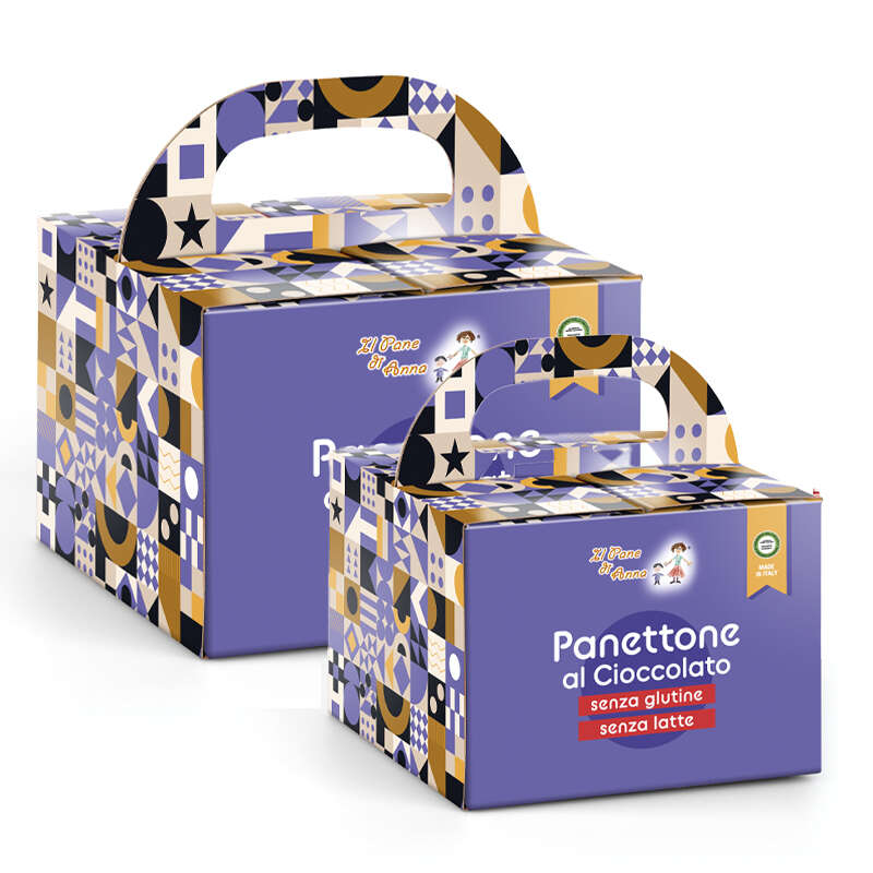 Panettone Cioccolato 500gr Senza Glutine - Il Pane di Anna