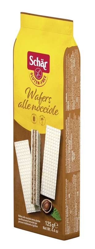 SCHAR WAFERS ALLE NOCCIOLE 125G