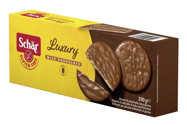 SCHAR LUXURY BISCOTTI CON CIOCC. AL LATTE 200G