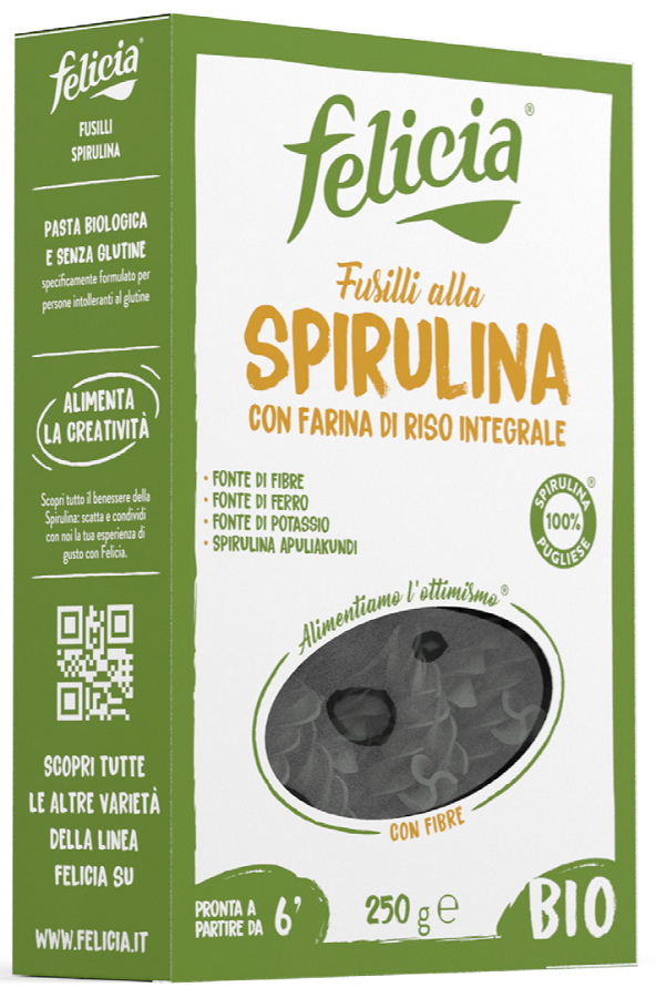 FELICIA FUSILLI ALLA SPIRULINA 250G