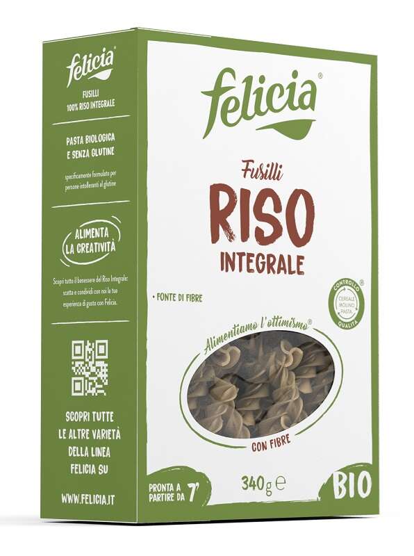FELICIA FUSILLI DI RISO INTEGRALE BIO 340G