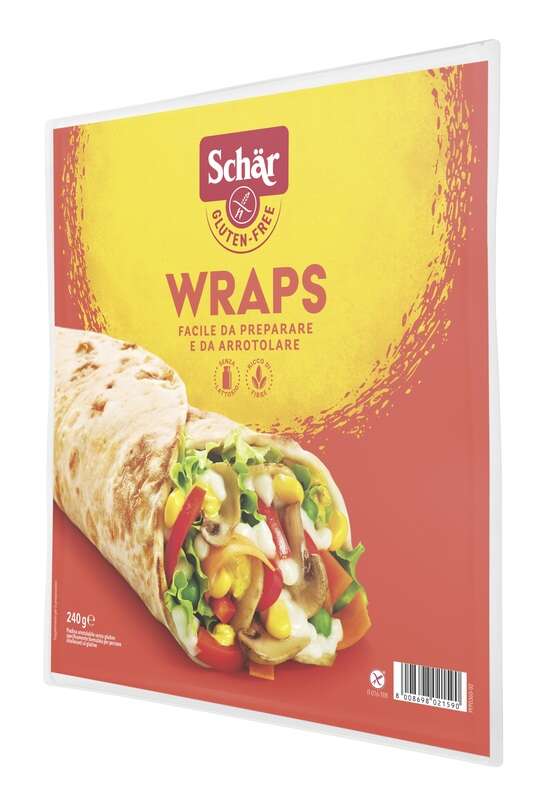 SCHAR WRAPS PIADINA ARROTOLATA 240G
