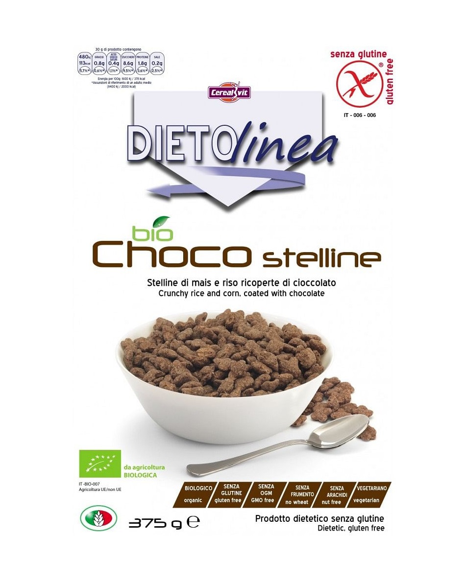 CEREALVIT BIO CHOCO STELLINE 375G