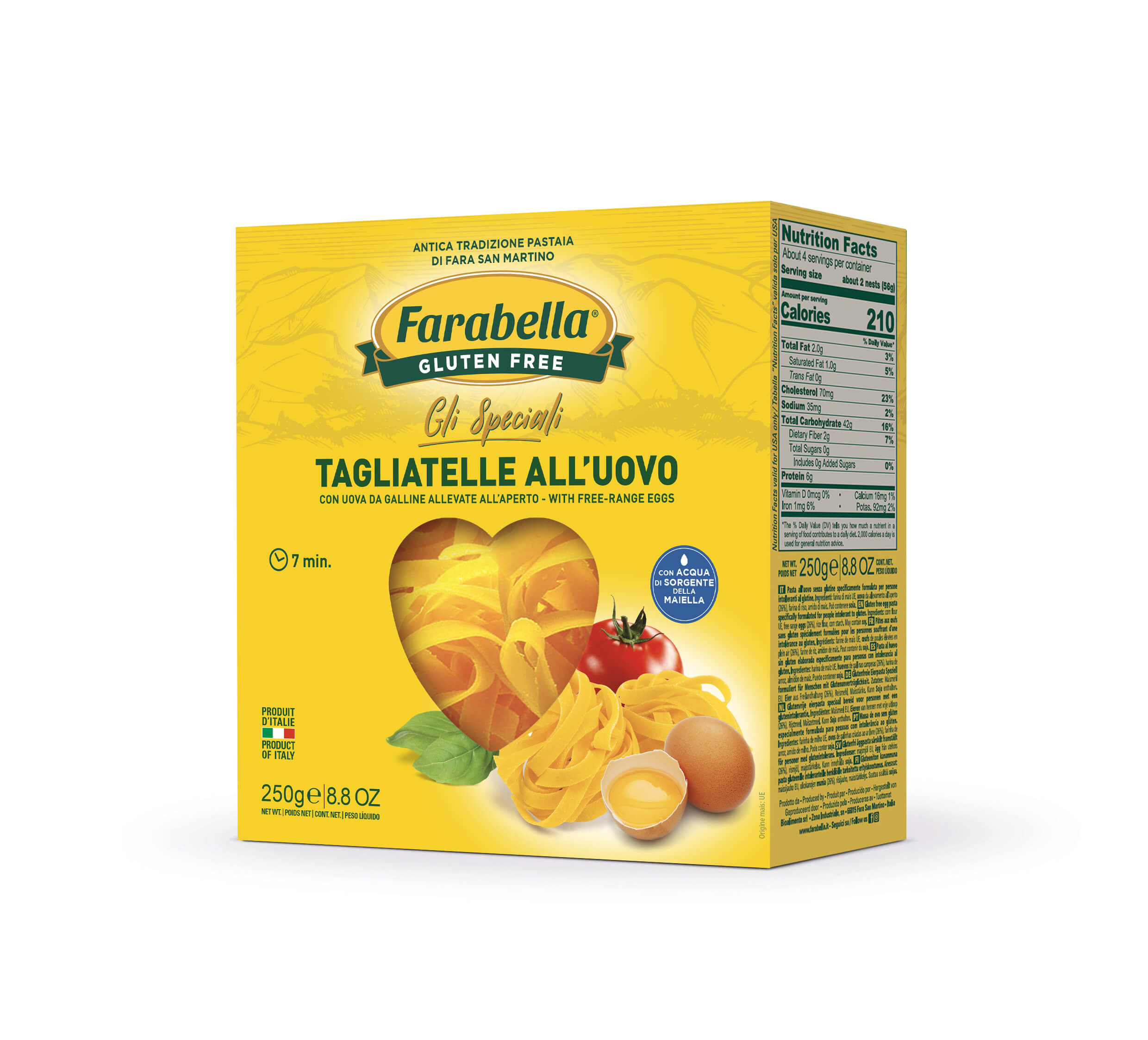 FARABELLA TAGLIATELLE ALL'UOVO 250G