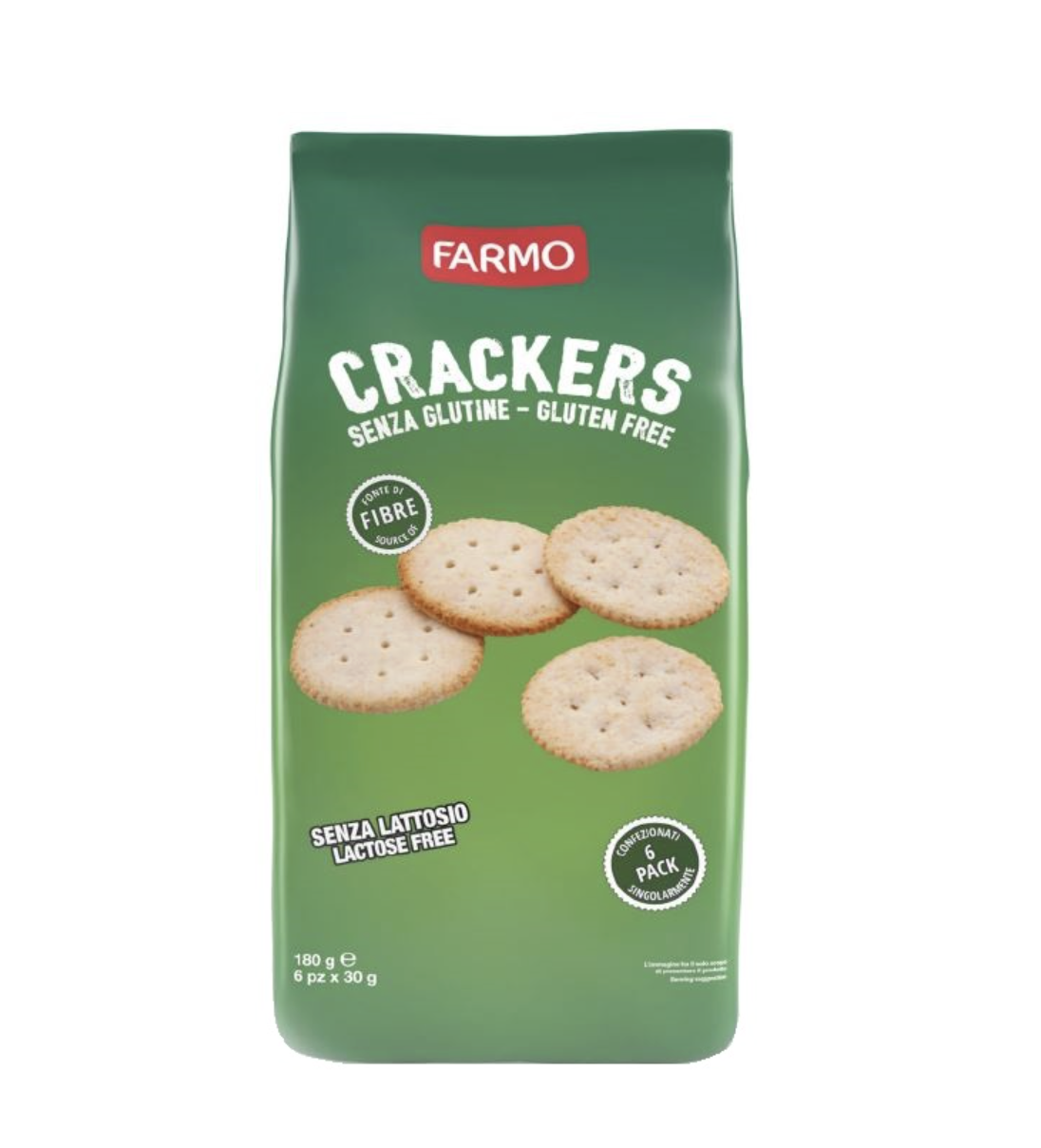 FARMO CRACKERS MULTIPACCO 6PZ DA 30G