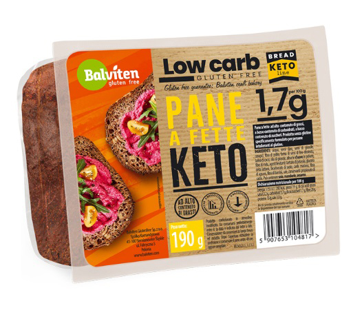 BALVITEN KETO PANE A FETTE 190G